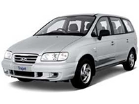 Коврики в салон (2 ряда) Hyundai Trajet 2000-2008