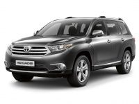Коврик в багажник Toyota Highlander II (U40) 2007-2013 (7мест)