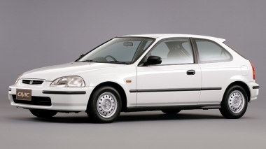 Коврики из экокожи 3D  Honda Civic VI (3D/5D) 1995-2002