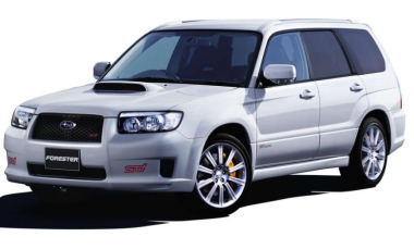 Коврики из экокожи 3D  Subaru Forester II (правый руль) 2002-2008