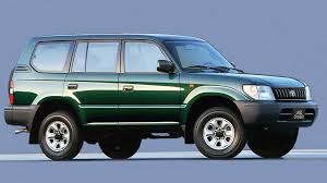 Коврики из экокожи 3D  Toyota Land Cruiser Prado 90 1996-2003 (правый руль)