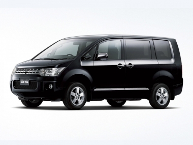 Коврики из экокожи 3D  Mitsubishi Delica D:5 2007-н.в. правый руль 8 мест*