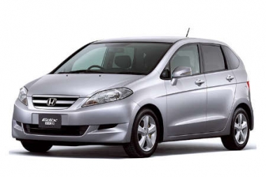 Коврики из экокожи 3D  Honda Edix I 2004-2009 (правый руль)