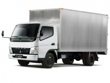 Коврики из экокожи 3D  Mitsubishi Fuso (грузовой правый руль)