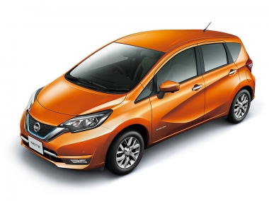 Коврики из экокожи 3D Nissan Note II E-Power 2016-2020 гибрид (правый руль)