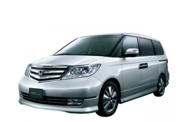 Коврики из экокожи 3D  Honda Elysion 2004-2013 (2 и 3 ряд едины) (8 мест) правый руль*