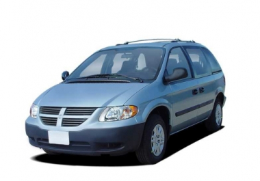 Коврики из экокожи 3D  Dodge Caravan IV (2001-2007) 2 и 3 ряд убираются в пол*